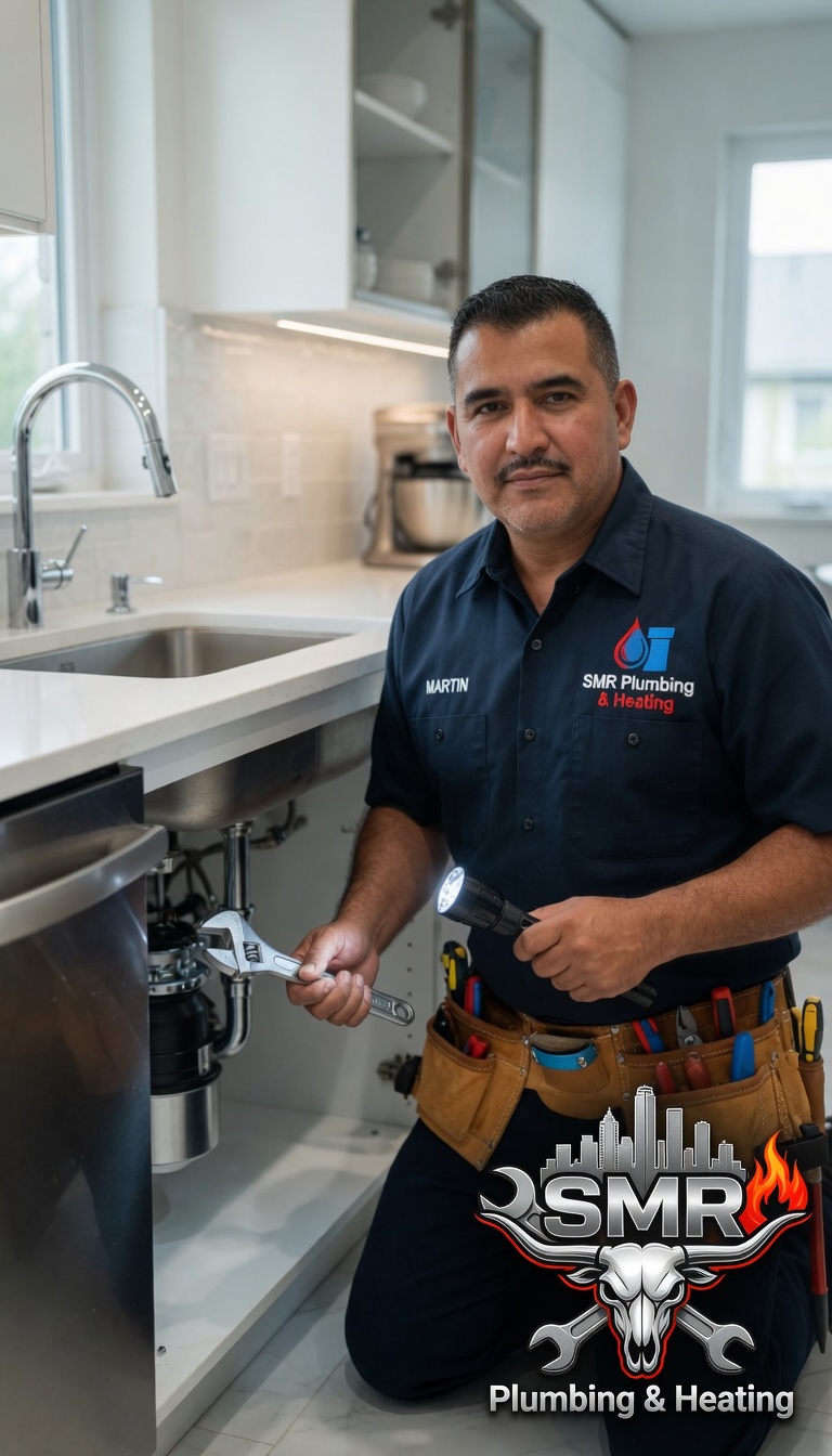 SMR Plumbing & Heating technician performing commercial work